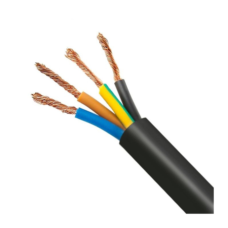Провод ПВСнг(А)-LS 4х4 черный