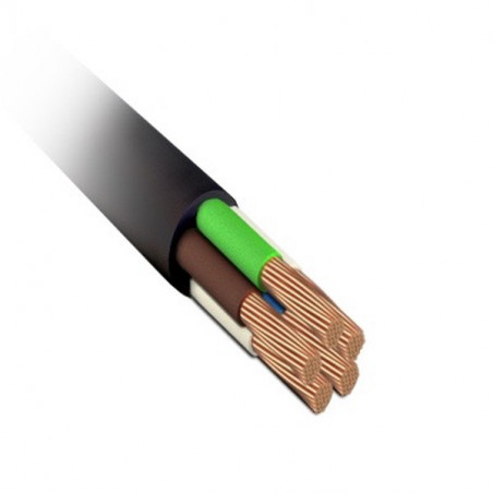 Провод ПВСнг(А)-LS 5х10 черный