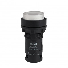 Кнопка с подсветкой OptiSignal Compact D22 C7-PL-B110 белая 1НО 24 В AC/DC XB7NW31B1
