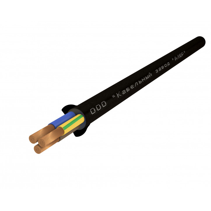 Провод ПВС 2х0.75+1х0.75-380/660 (Ч. бар) Провод ПВС 2х0.75+1х0.75-380/660 (Ч. бар)