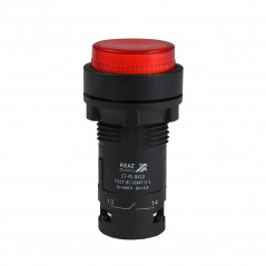 Кнопка с подсветкой OptiSignal Compact D22 C7-PL-B410 красная 1НО 24 В AC/DC XB7NW34B1