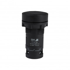 Кнопка с фиксацией OptiSignal Compact D22 C7-PH-220 черная 2НО XB7NH23