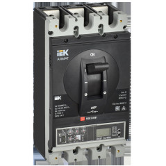 Выключатель автоматический в литом корпусе ARMAT 3P типоразмер H 100кА 400А расцепитель электронный продвинутый