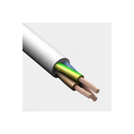 Провод ПВС 2х10+1x10