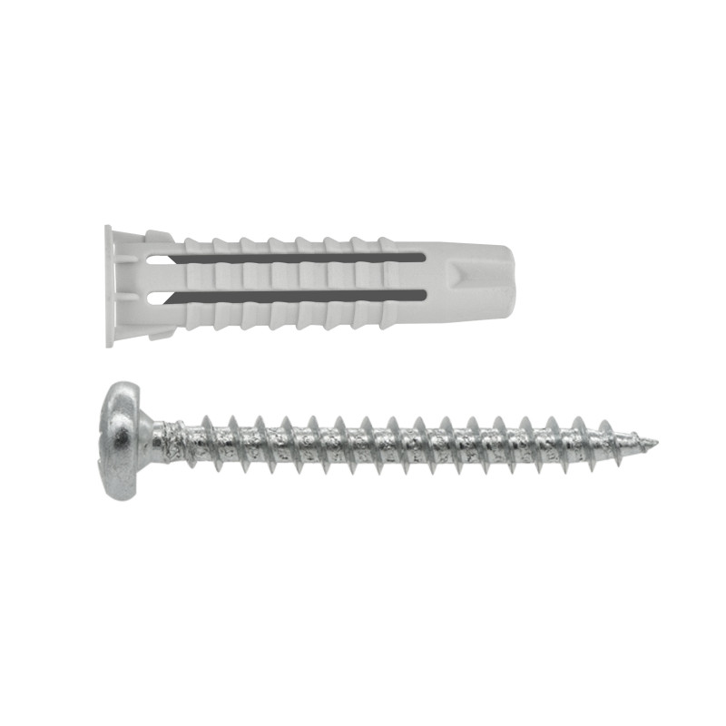 Крепление универсальное с шурупом 4х40 с полукруглой головой (10 шт.)