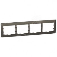 Galea Life Рамка 4 поста dark bronze