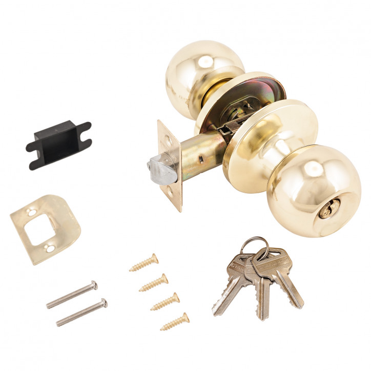 Ручка-защелка для межкомнатных дверей, СТАНДАРТ 607 ET GP золото (латунь) Ручка-защелка для межкомнатных дверей, СТАНДАРТ 607 ET GP золото (латунь)