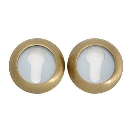 Накладка для ц/м АЛЛЮР ZC-ET-G латунь матовая (160,8)