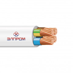 Провод ПВС нг(А)LS 4х2.5 белый(100м)