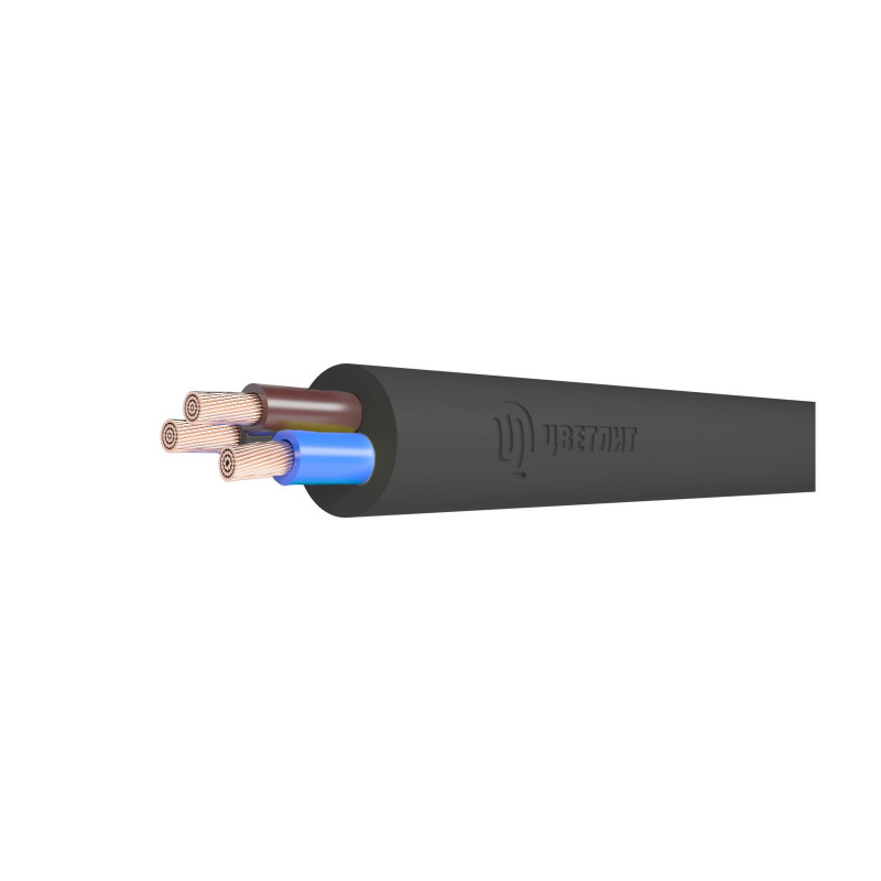 Провод ПВСнг(А)-LS 3х4,0 Ч (100 м)