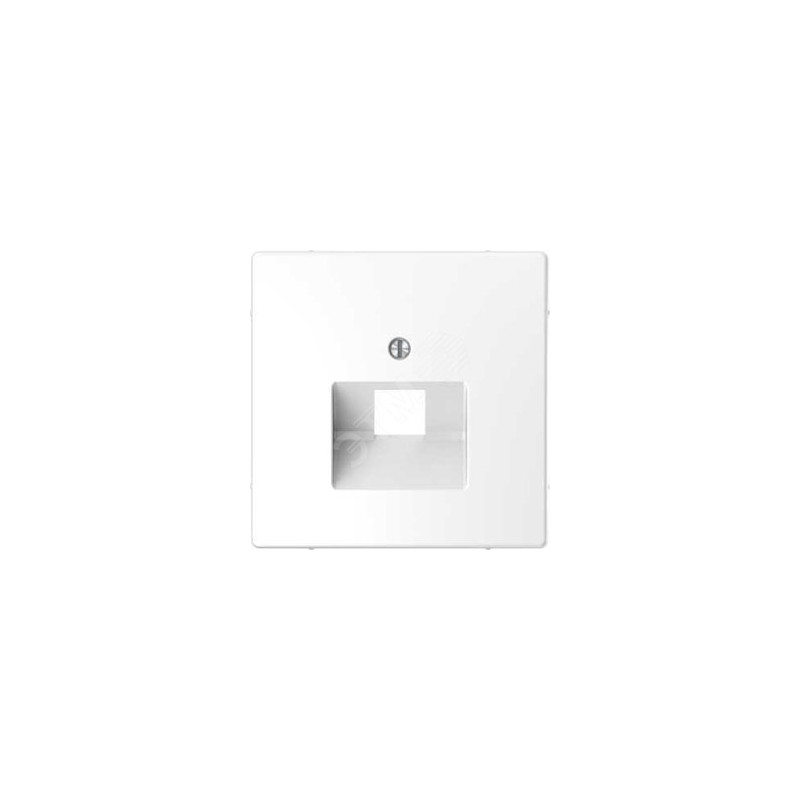 Накладка центральная D-Life для розетки одинарной RJ45 белый лотос SD