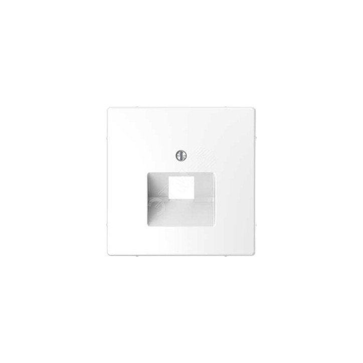 Накладка центральная D-Life для розетки одинарной RJ45 белый лотос SD