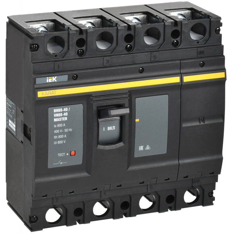 Выключатель-разъединитель KARAT MASTER ВН88-40 4P 800А