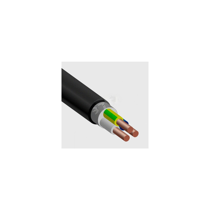 Кабель силовой ВВГп-НГ(А)LS 3х1.5 бухта 50м
