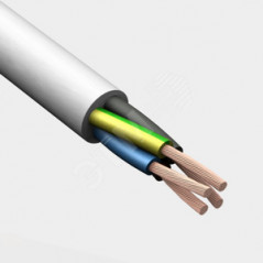 Провод ПВС 3х16+1x16 белый