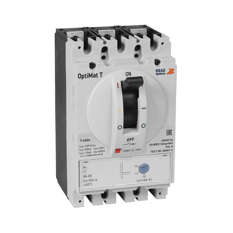 Выключатель-разъединитель OptiMat T125-SD 4P