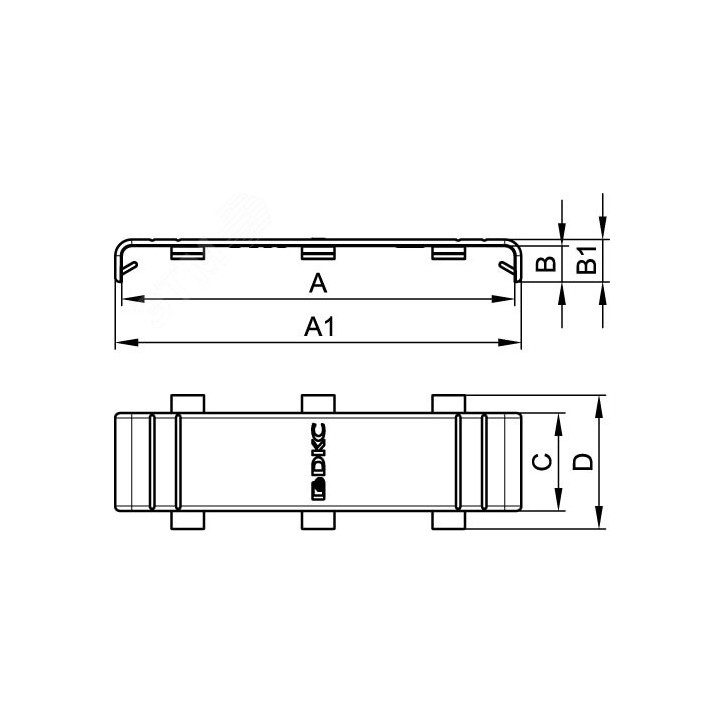 Накладка на стык 120 GAN In-liner