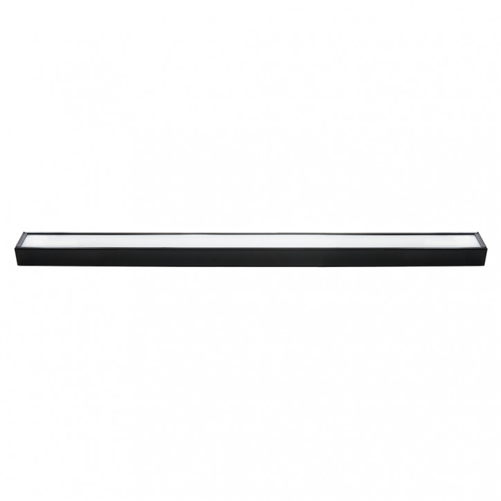 Светильник светодиодный ДПО-42вт 4000К 3360Лм линейный рассеиватель матовый в стальном корпусе черный Feron.ONE Светильник светодиодный ДПО-42вт 4000К 3360Лм линейный рассеиватель матовый в стальном корпусе черный Feron.ONE