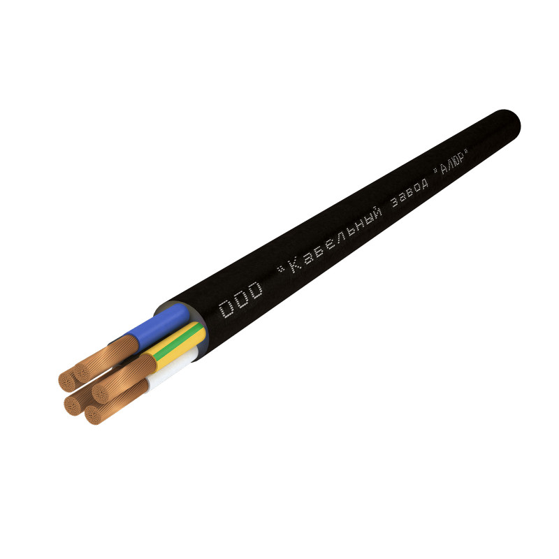 Провод ПВСнг(А)-LS 4х1.0+1х1.0-380/660 (Ч. бух)