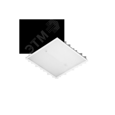 Светильник светодиодный ДВО/ДПО-32w LED 3500Лм 5000К призм IP20 грильято 603х603 AVRORA
