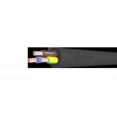 Провод ПВС 2х2,5+1х2,5 черный