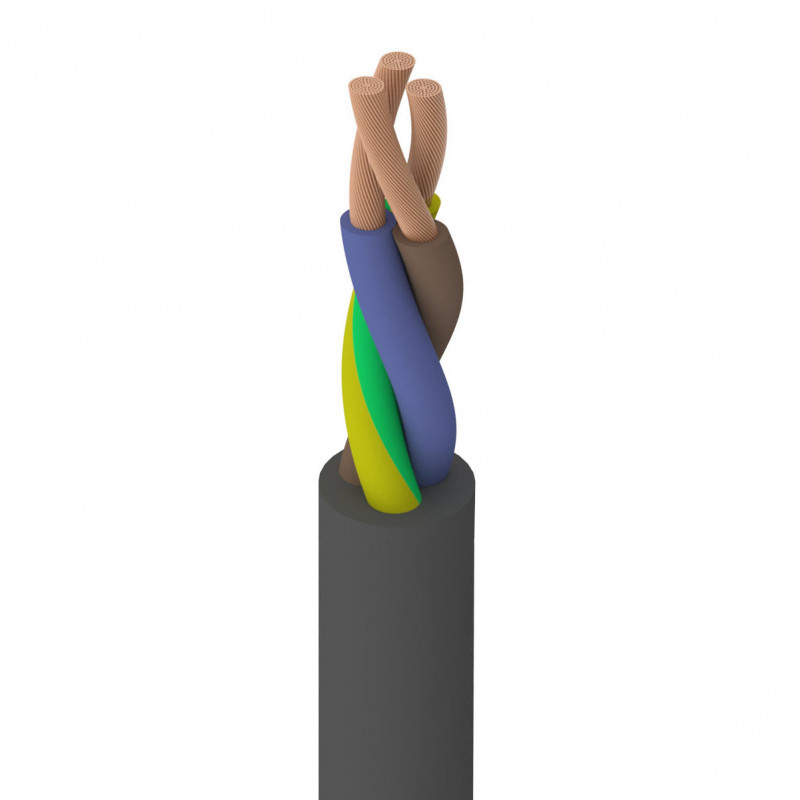 Провод ПВС 3х0.75 черный