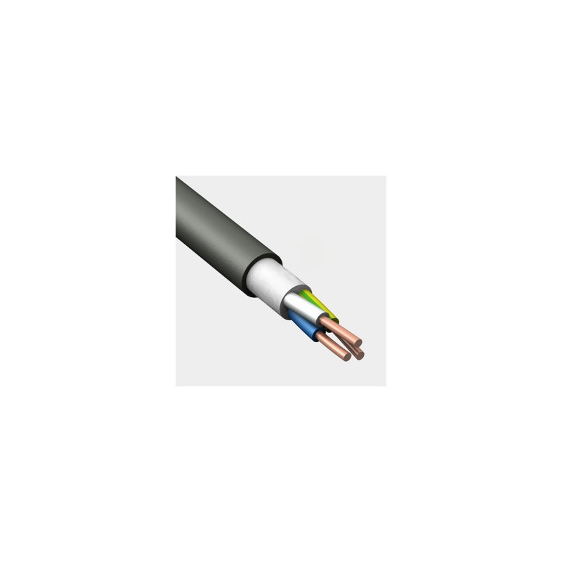 Кабель силовой ВВГп-НГ(А)LS 3х2.5 бухта 50м