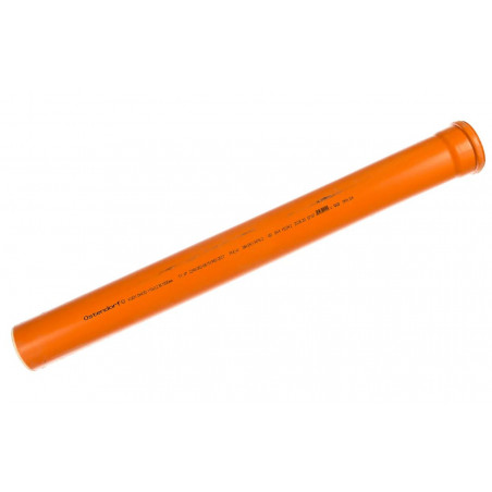 Труба канализационная 160x2000 мм KGEM SN4 ПВХ наружняя