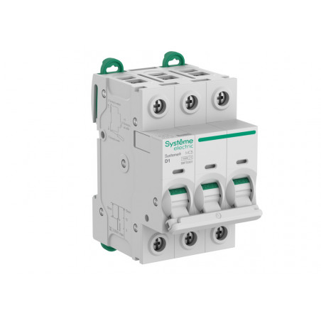 Автоматический выключатель (АВ) D 1A 3P 10kA 400В Systeme9