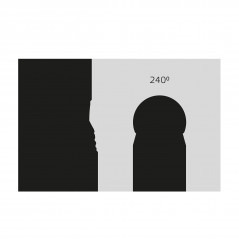 Лампа светодиодная LED 20 Вт 1520 лм 3000К А60 груша теплый E27 AC 220В Elementary Gauss