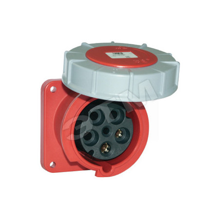 Розетка скрытой установки IP67 63A 3p+E+N 400V