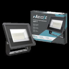 Прожектор светодиодный ДДО-8 70Вт 6500К 7000Лм 100лм/Вт IP65 NEOX