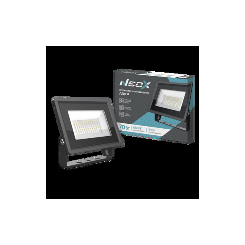 Прожектор светодиодный ДДО-8 70Вт 6500К 7000Лм 100лм/Вт IP65 NEOX