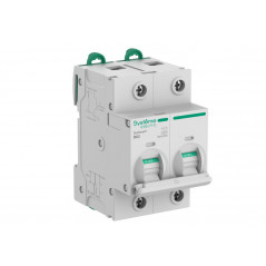 Автоматический выключатель (АВ) 27мм D 63A 2P 10 kA 400В Systeme9