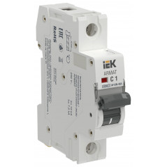 ARMAT Автоматический выключатель без теплового расцепителя M10N-MA 1P C 1А IEK