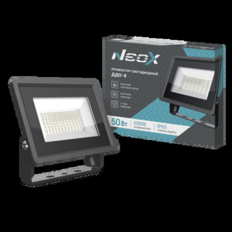 Прожектор светодиодный ДДО-8 50Вт 6500К 5000Лм 100лм/Вт IP65 NEOX