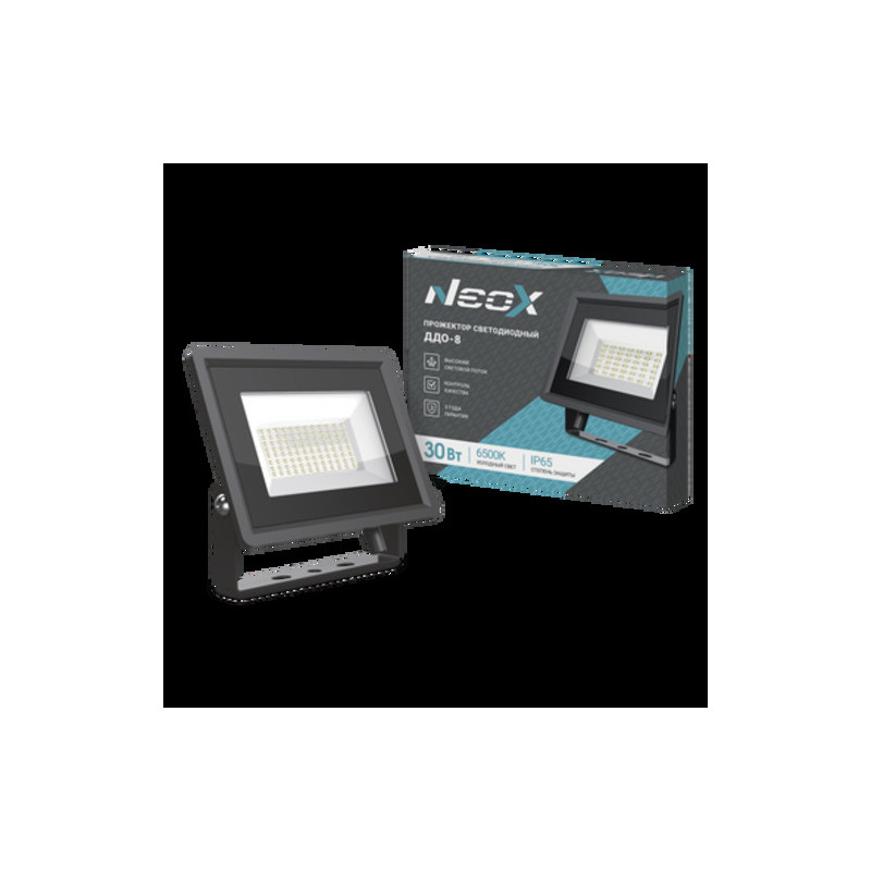 Прожектор светодиодный ДДО-8 30Вт 6500К 3000Лм 100лм/Вт IP65 NEOX