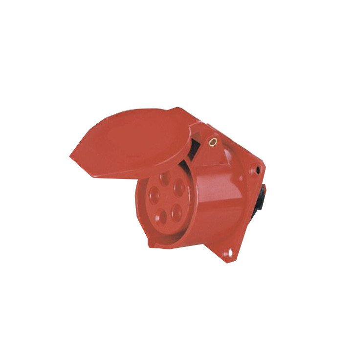 Розетка фланцевая 325-32А 3P+PE+N 6h 380АС 325 IP44