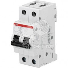 Выключатель автоматический двухполюсный 50А С S202 6кА