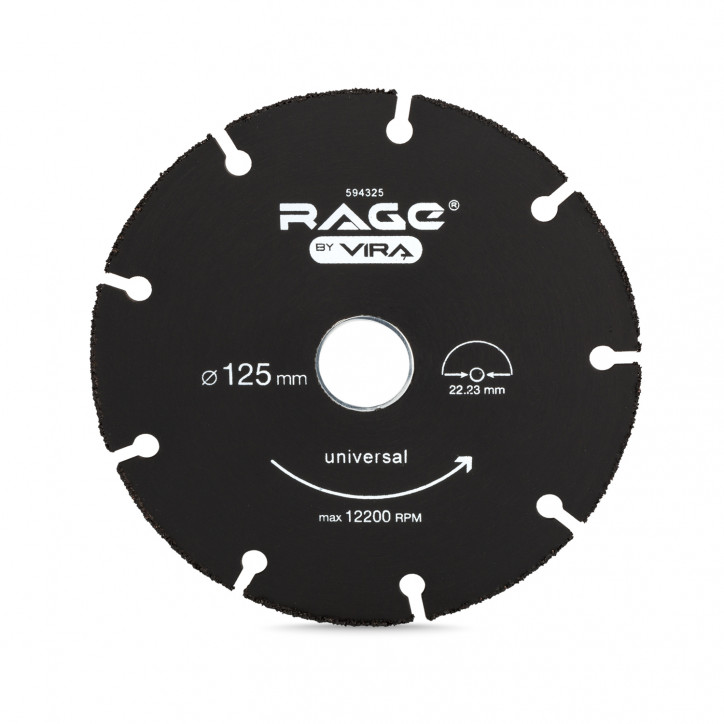 Диск отрезной пильный 125 мм универсальный для УШМ