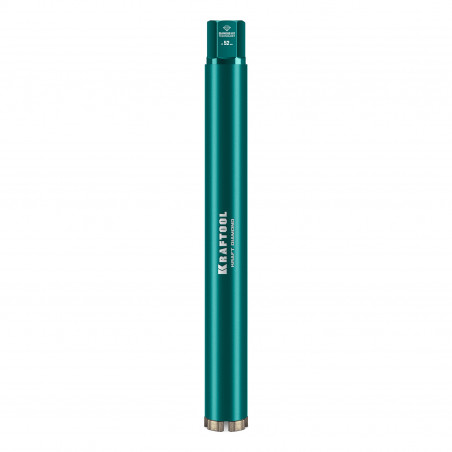 Коронка алмазная по железобетону DIAMOND 52 мм, 450 мм, 1 1/4", лазерная сварка сегментов