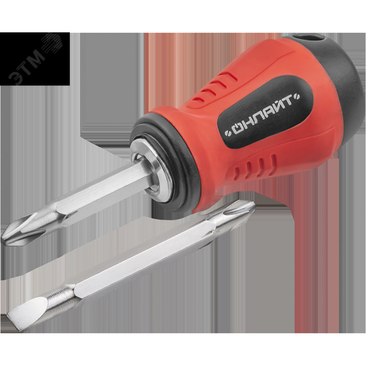Отвертка ОНЛАЙТ 82 994 OHT-Оt02-DS-PH2-SL6-40 (двухсторонняя)