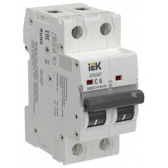 ARMAT Автоматический выключатель без теплового расцепителя M10N-MA 2P C 6А IEK