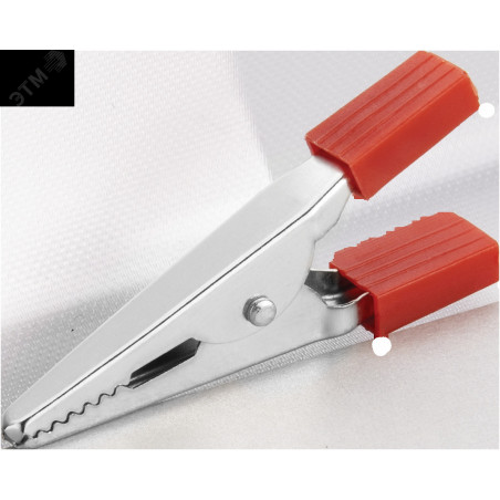 Зажим ОНЛАЙТ 80 851 OAC-5A-52-R25 (крокодил, крас, 5 А, упаковка 25шт)