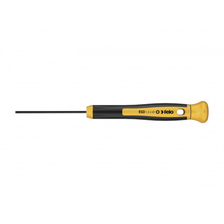 Отвертка для точных работ ESD Safe с защитой от статического напряжения крестовая HEX 1,5х60