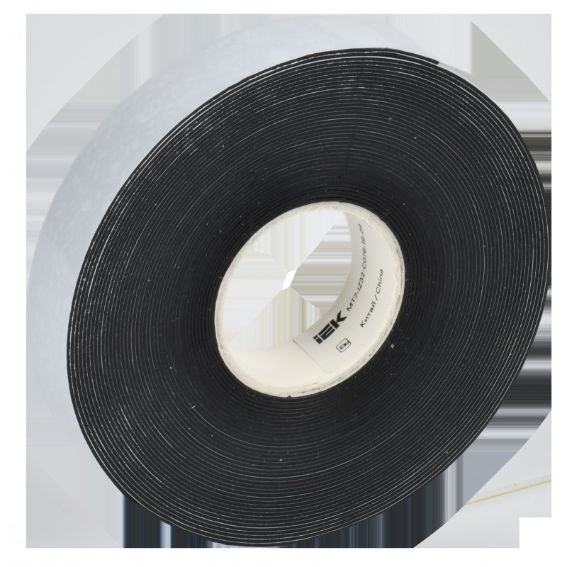 MIXTAPE PRO Изолента самослипающаяся резиновая с подложкой 0,76х19мм 9м 23 IEK