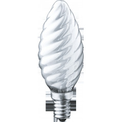 Лампа накаливания декоративная ДС 40вт B35 230в Е14 матовая витая