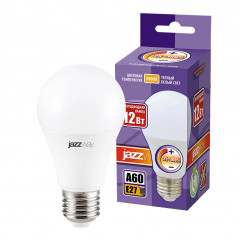 Лампа светодиодная диммируемая LED 12Вт E27 теплый белый матовая груша