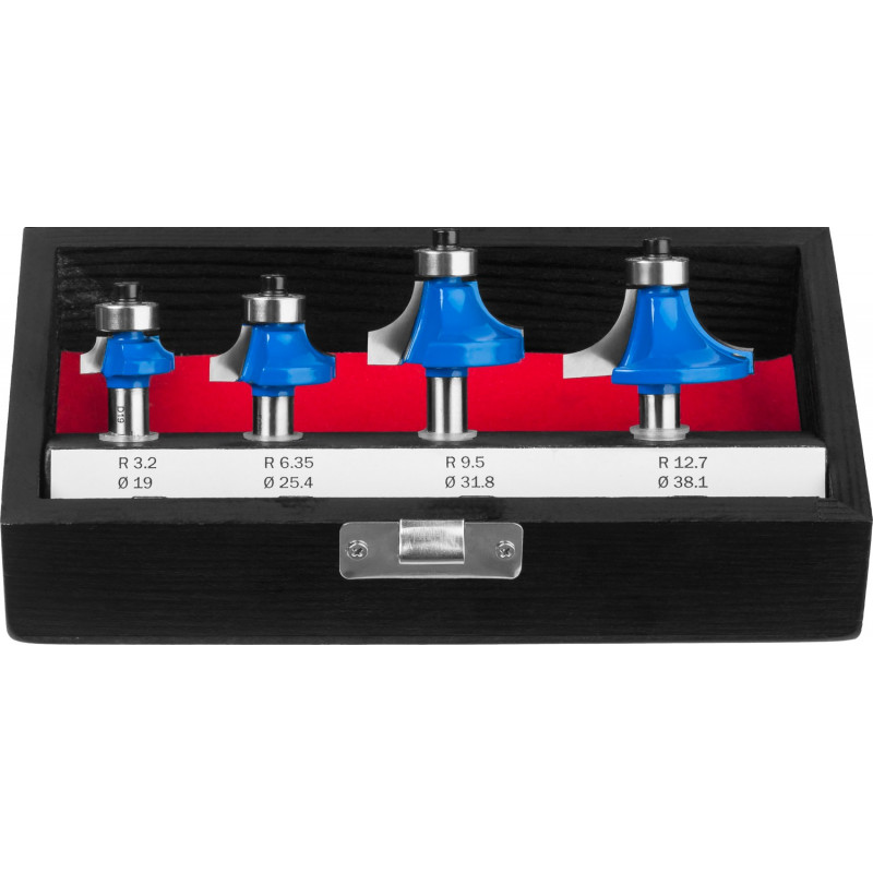 Набор профильных фрез по дереву 4шт