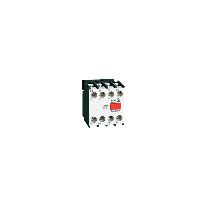 Блок контактный OptiStart K-FX-1040 фронтальный 4НО для F-09..(A)F-150 и FR Блок контактный OptiStart K-FX-1040 фронтальный 4НО для F-09..(A)F-150 и FR